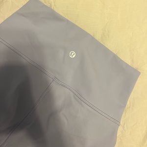 Light Blue Lululemon Wunder Train leggings